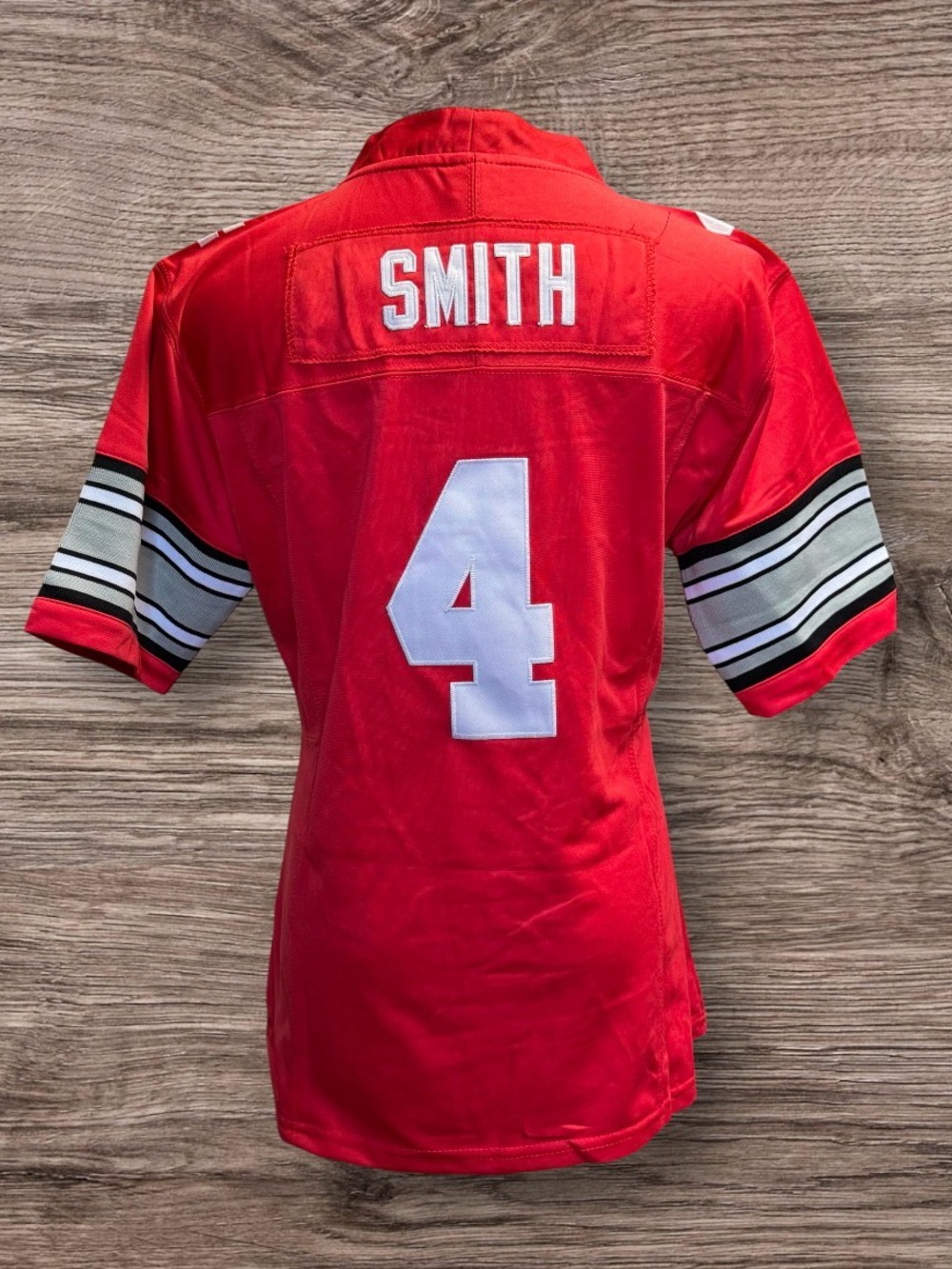 Ohio State Buckeyes Jeremiah Smith Nike Scarlet 2025 Official NCAA Game Jersey - Picture 2 of 5